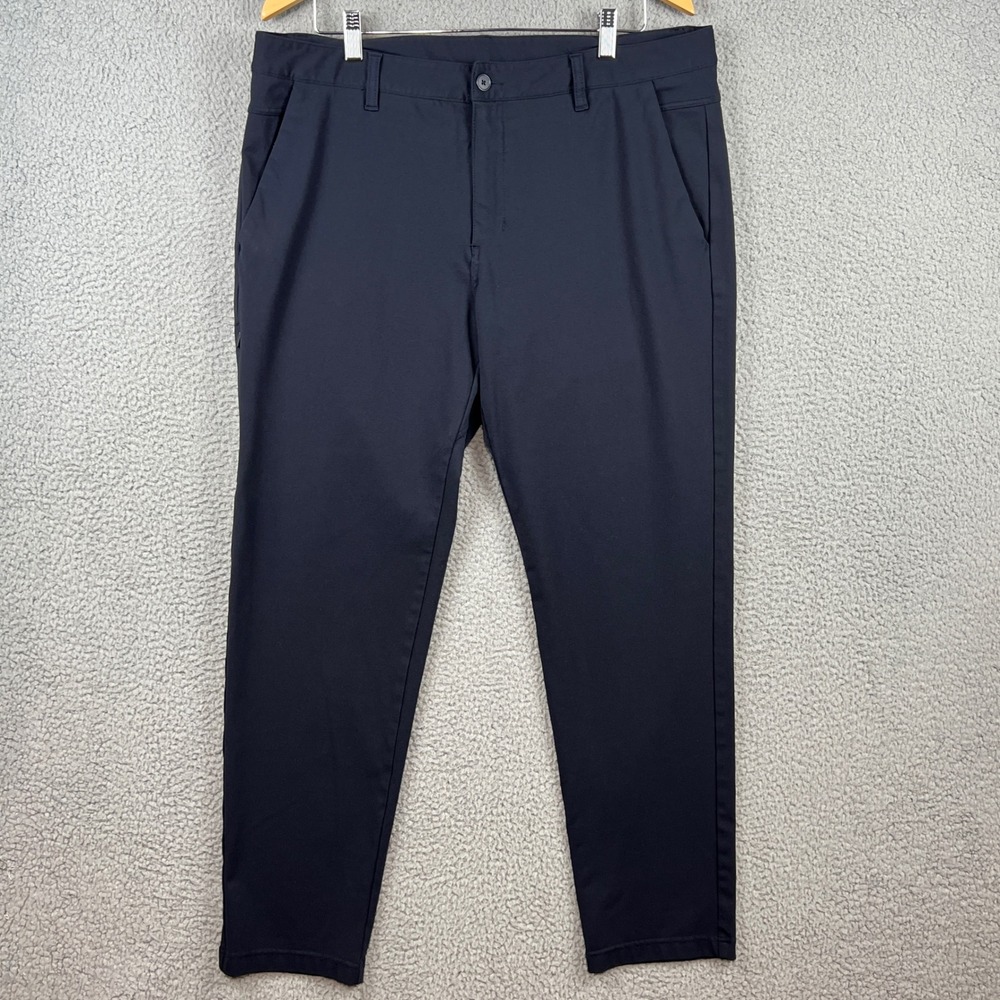 BYLT Premium Basics Everyday Pant 2.0 Mens XXL Black Stretch Performance Trouser